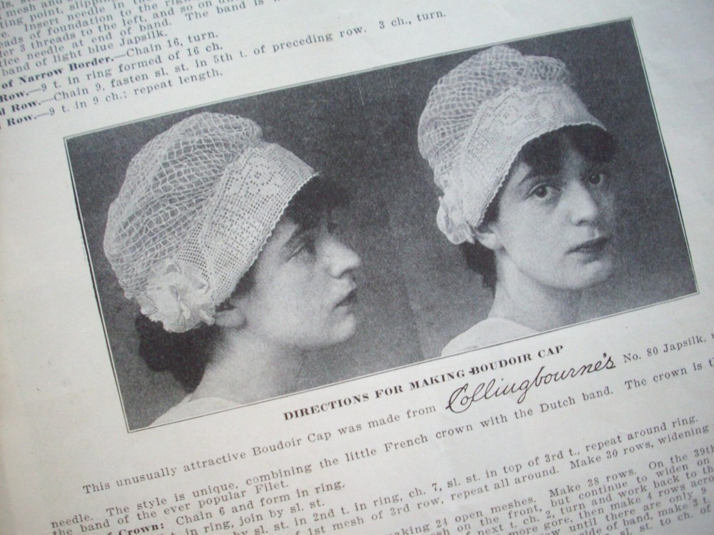 1915 Collingbourne's Encyclopdia Art Needle Work Instructions pattern 147 design