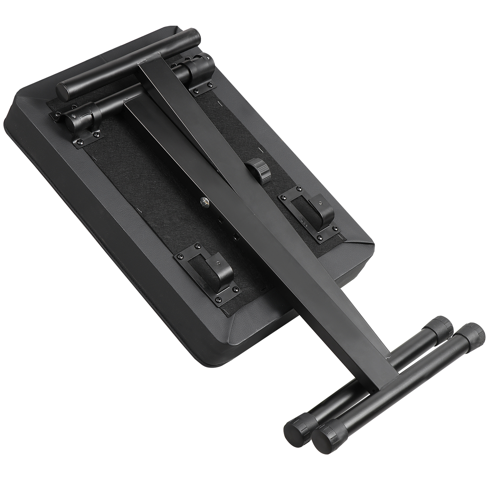 Keyboard Bench X-Style Piano Bench Adjustable Height Thickness Padded Chair Seat