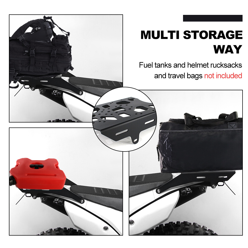 Fit For HONDA CRF250L 2012-2020 Rear Luggage Rack & Side Carrier Pannier Rack