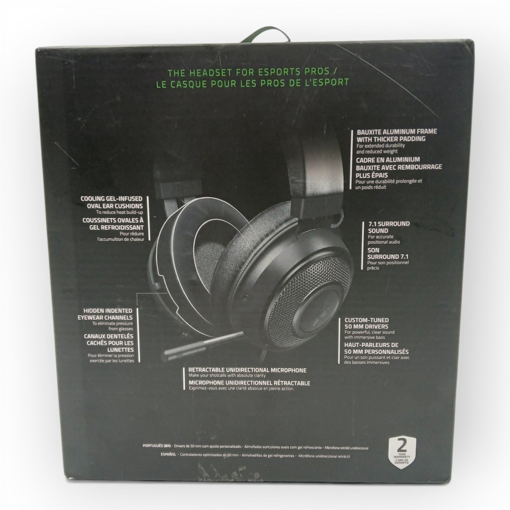 Razer Kraken Multi-Platform Wired Gaming Headset (Untested)