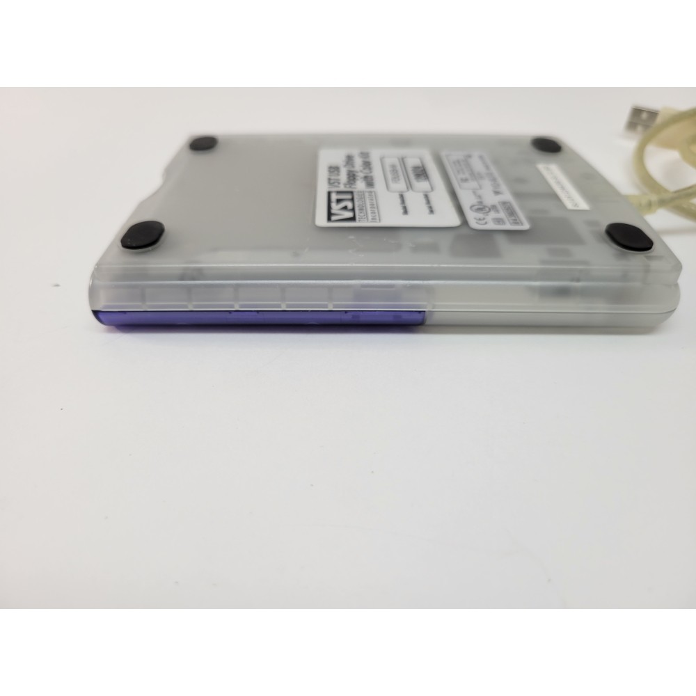 VST Technologies USB Floppy Drive FDUSB-M Grape - Tested