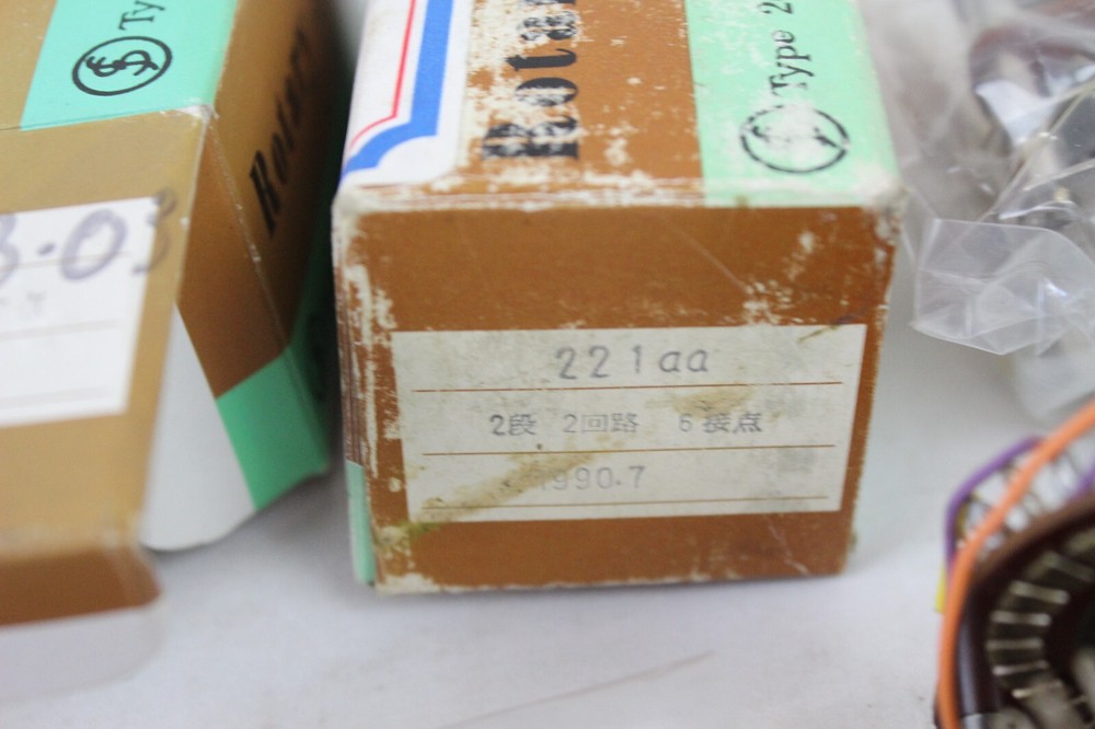 Vintage Rotary Switch Wafer Electronics Lot 3 4 5 Deck Selector Phenolic