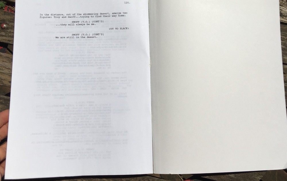 2005 screenplay script "JARHEAD"~William Broyles, Jr., Anthony Swofford, author~