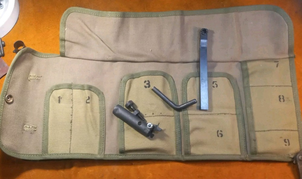 M1 Carbine Bolt Tool Kit With USGI M13 Tool Roll