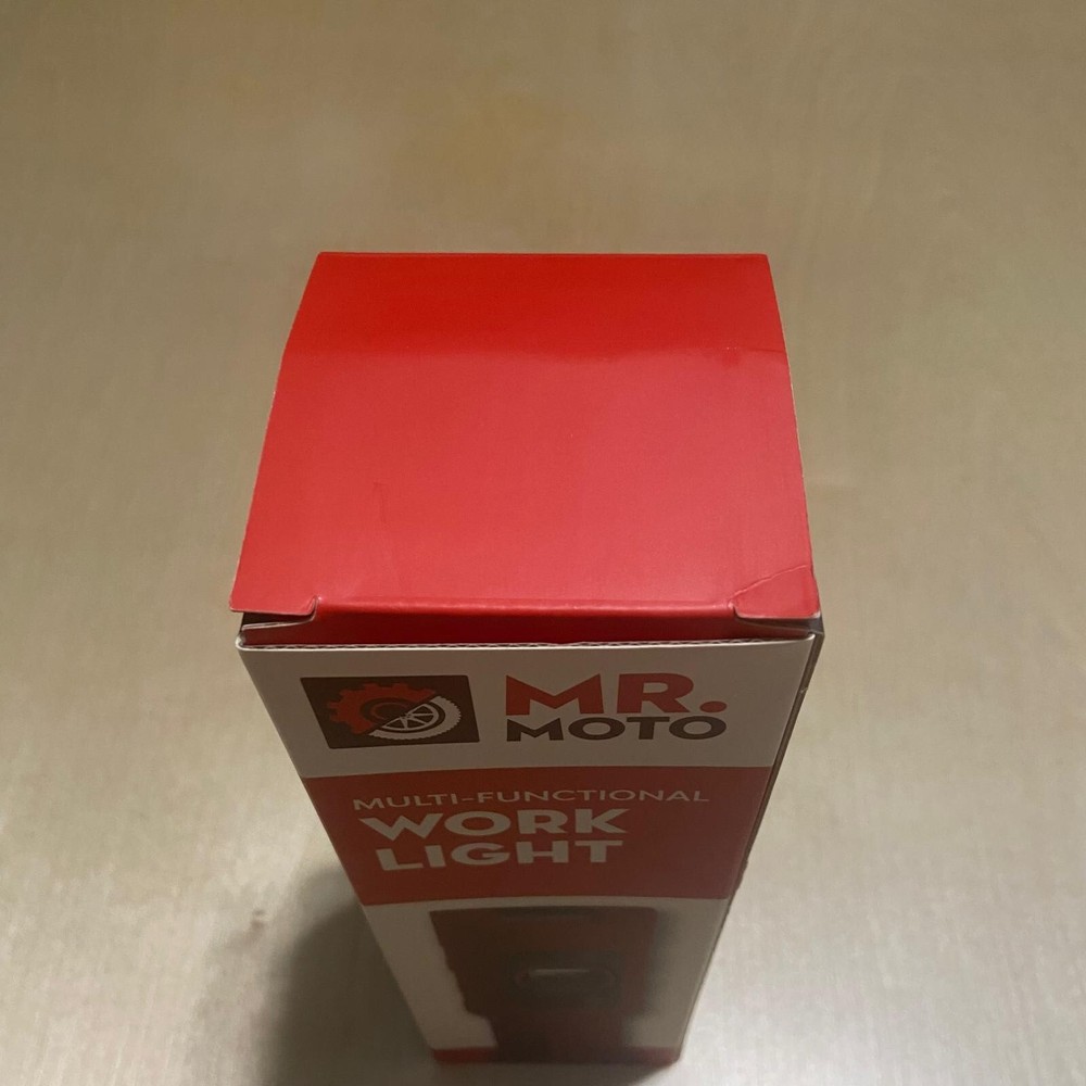 Mr. Moto Rechargeable Multi-Function Flip Strip Work Light 800 Lumen