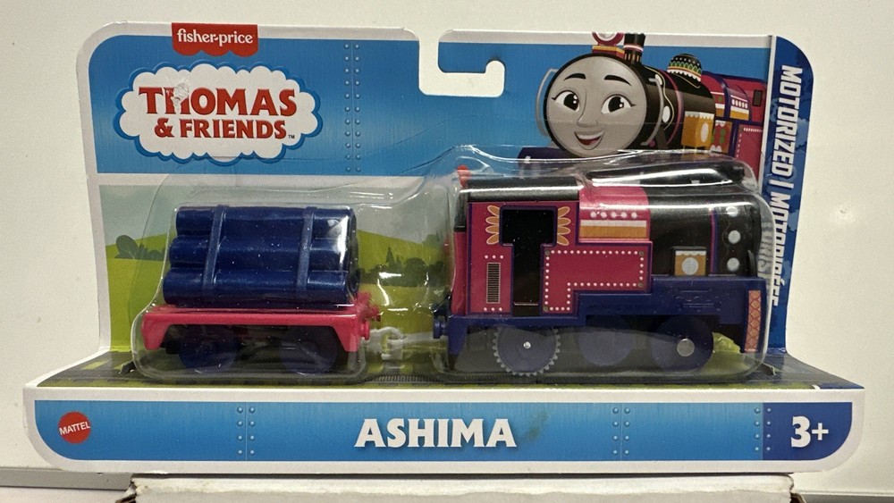 Thomas & Friends Trackmaster Motorized Ashima Engine & Car NEW