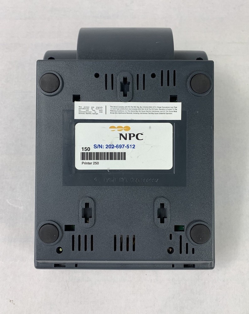 NPC Verifone Printer 250 Thermal Receipt Printer