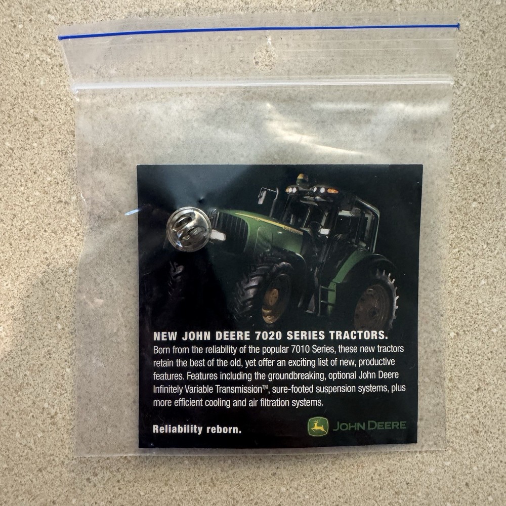 John Deere IVT Infinitely Variable Transmission Lapel Pin