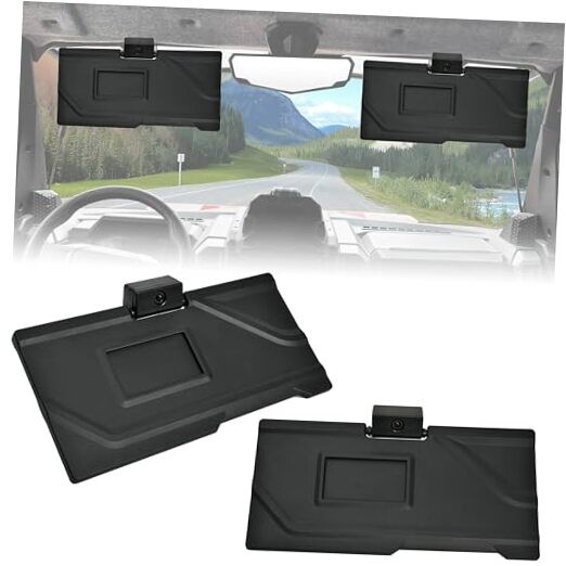 Sun Visors for Polaris Xpedition XP/XP 5/ADV/ADV 5 2024 2025 2026, PP Anti
