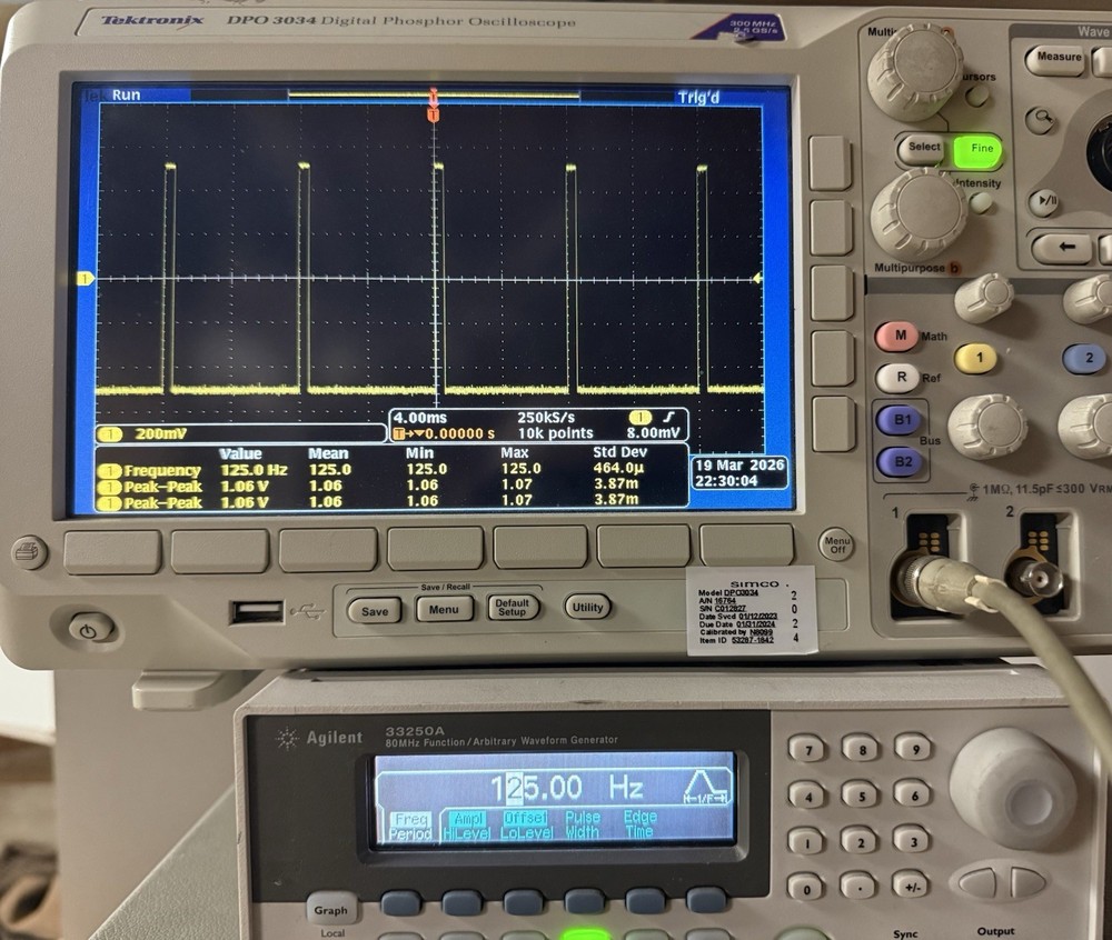 Agilent 33250A 80MHz Arbitrary Waveform Generator Tested READ