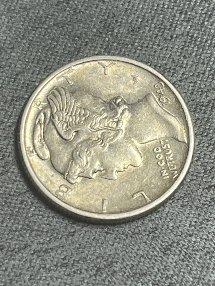UNCIRCULATED 1943 MERCURY SILVER DIME (#276)
