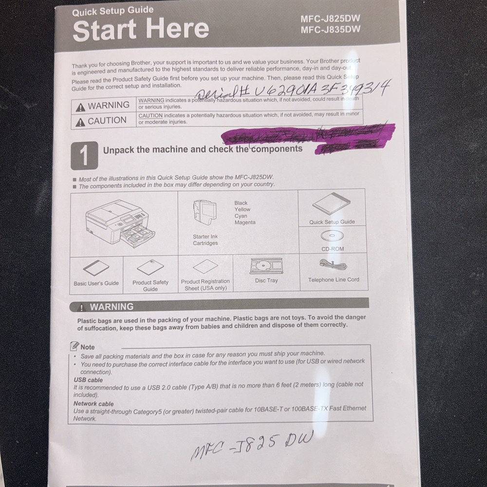 Bother Basic User Guide Quick Start Up Manuals