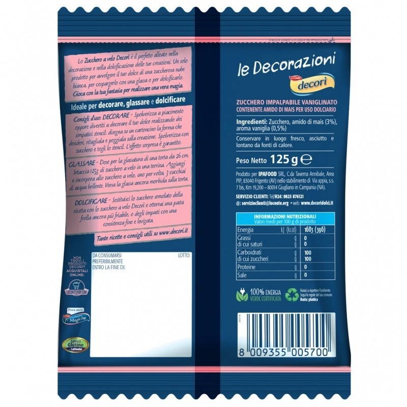 DECORÌ VANILLA ICING SUGAR.
