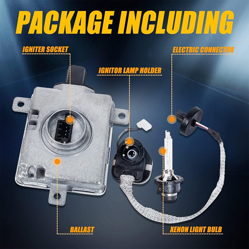 HID Xenon Ballast Igniter D2S Bulb For Mazda CX-5 2013-2014 / CX-9 2007-2012