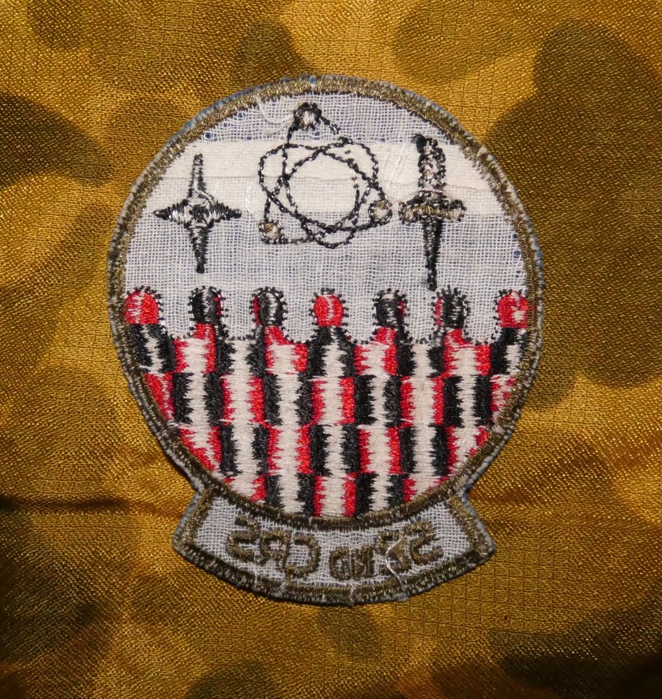 Vintage USAF 52nd CRS Contingency Response Squadron Subdued Unit Patch