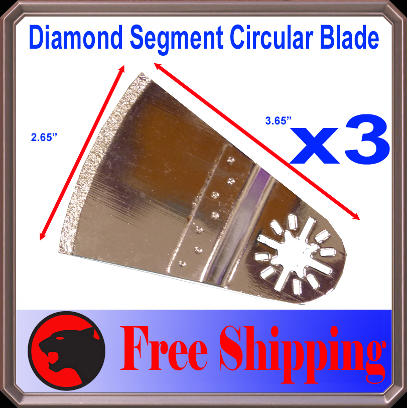 Diamond  Oscillating Multi Tool Blade Disc Ryobi Milwaukee Fein Multimaster Voss