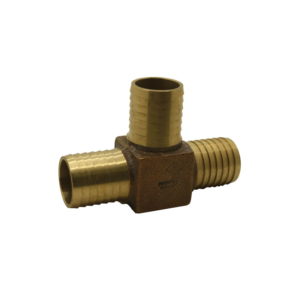 Thrifco 6522133 1-1/4 inch Brass Insert Tee