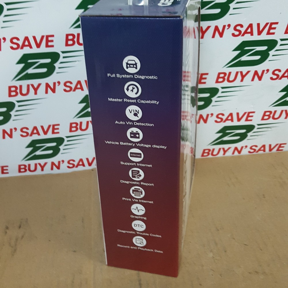 Launch USA Gear Scan Advanced Diagnostic Tool w/ Zipper Case & Cables - New