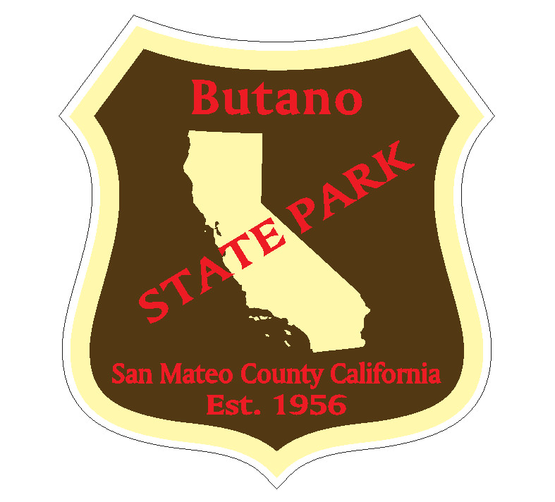 Butano State Park Sticker Decal
