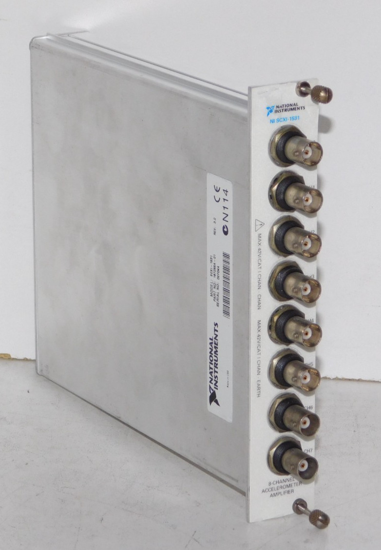 National Instruments NI SCXI-1531 8 Channel Accelerometer Amplifier 187255A-01