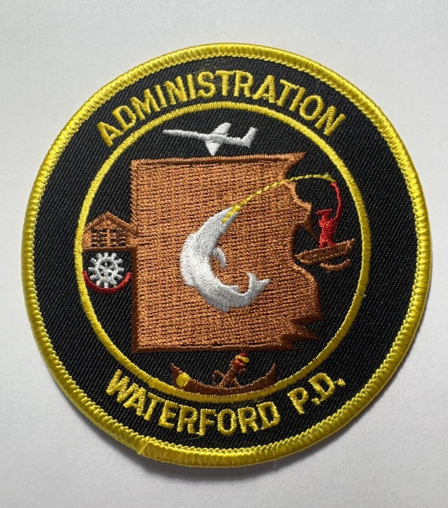 Waterford Michigan Police Patch ~ Administration