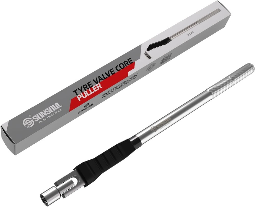 SUNSOUL Tire Valve Stem Puller, Installer with Rubber Boot