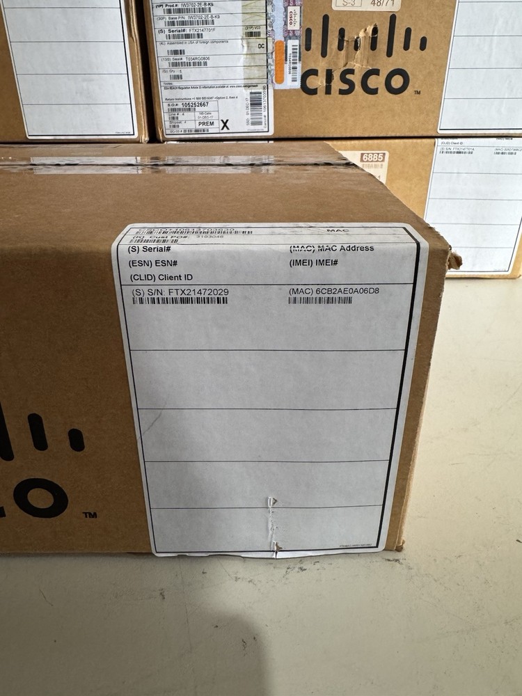Cisco IW3702-2E-B-K9 Industrial Wireless Access Point