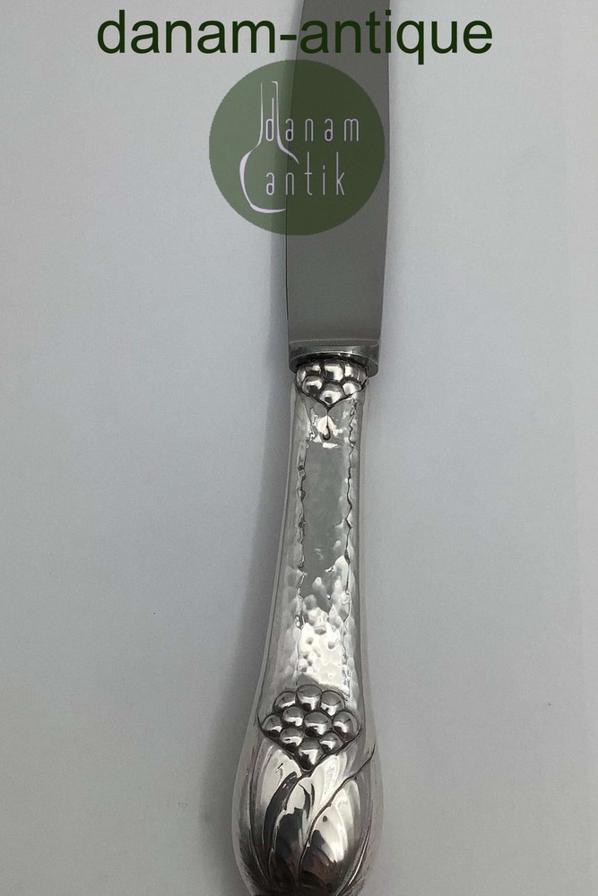 Evald Nielsen No 6 Silver Dinner knife