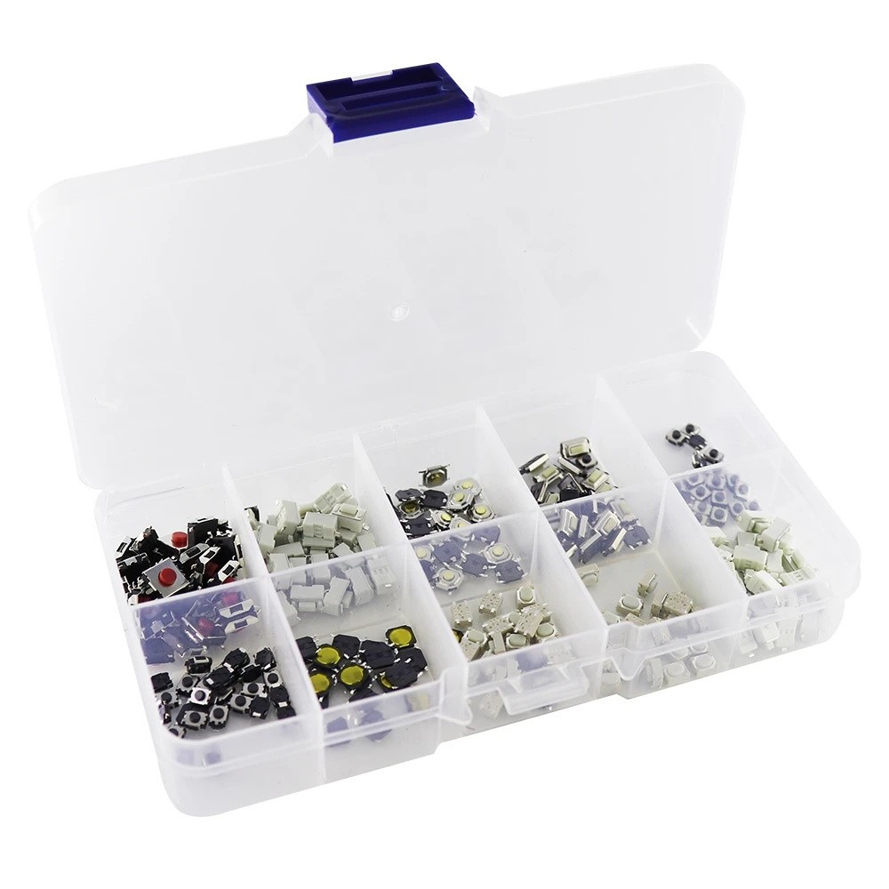 10 Specifications 100pcs Switch Keypad 6mm*6mm*3.1mm 10 Types