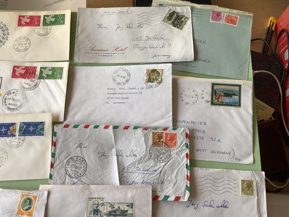 Italy collection postal covers 16 items Ref A2036