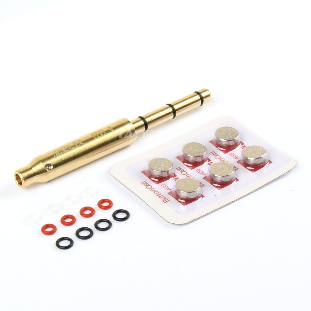 .22LR Laser Bore Sight, Sighter, Front Insert Arbor Boresighter Precision Fit