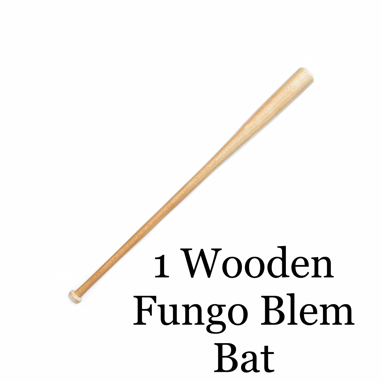 2 Pack Maple/Ash Wooden Fungo Bats.