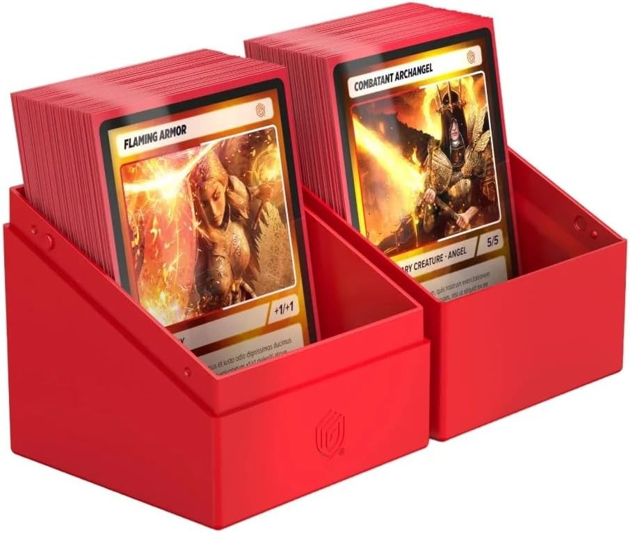 Ultimate Guard Boulder(TM) Deck Case 100+ Solid, Colour: Red