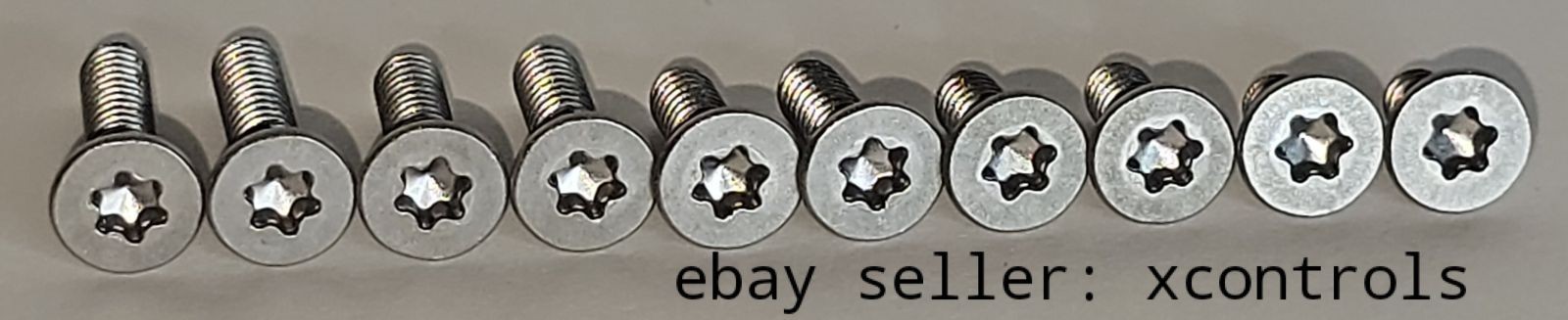 "THE BEST" 4-40 S/S Optic screws for ZEV, MAC 9 DS, BROWNELLS Slides and more.
