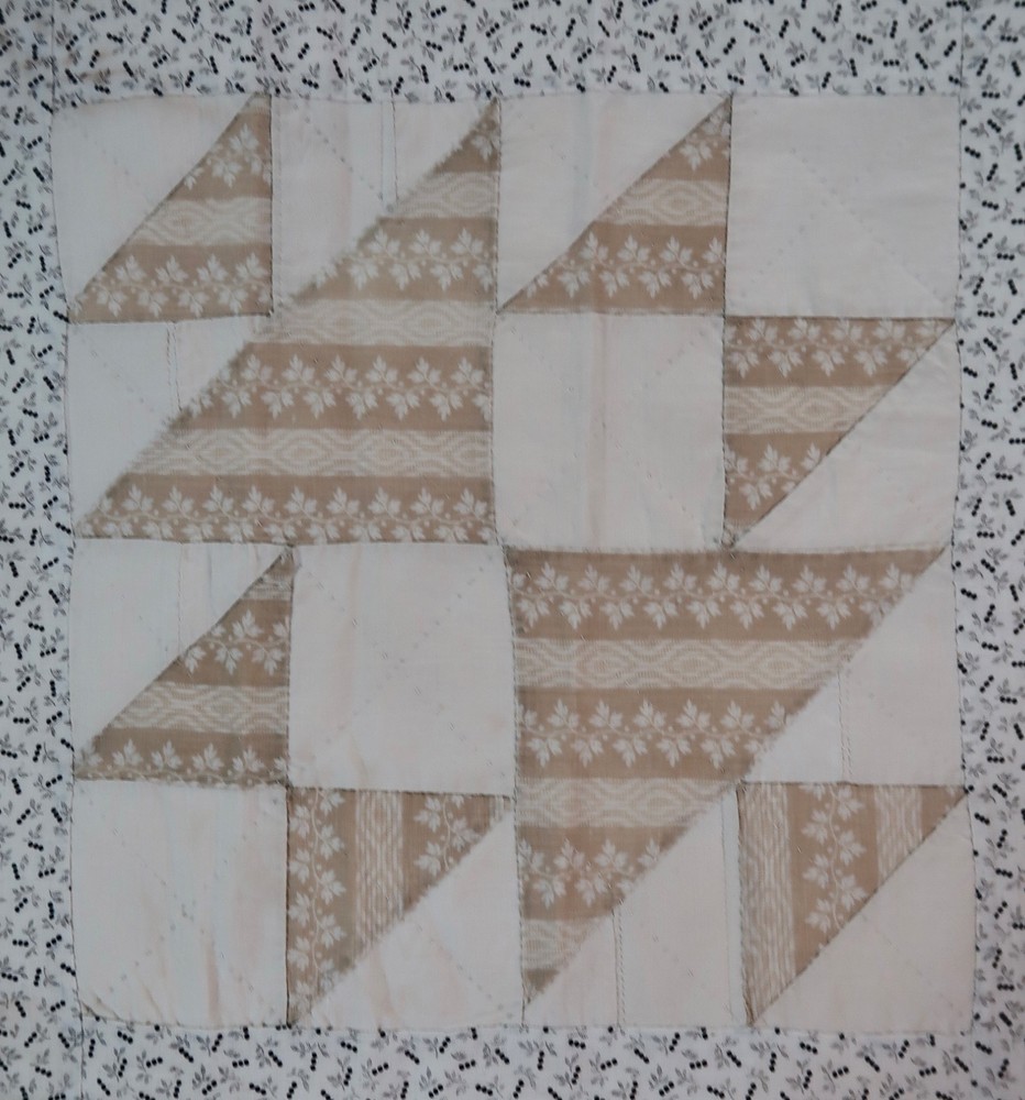 Fox and Geese Antique Quilt
