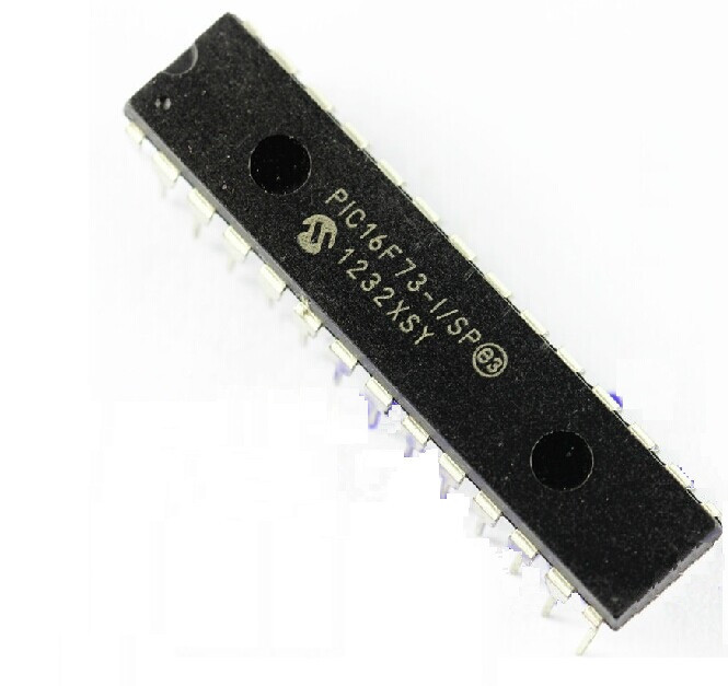 2PCS PIC16F73-I/SP DIP-28 28-pin DIP Package Microcontroller New