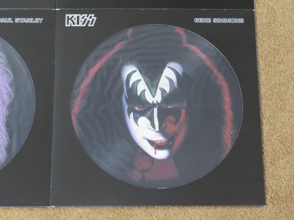 KISS RUSSIAN LILITH SOLO ALBUM PICTURE DISC SET OF 4 RELEASED 2006