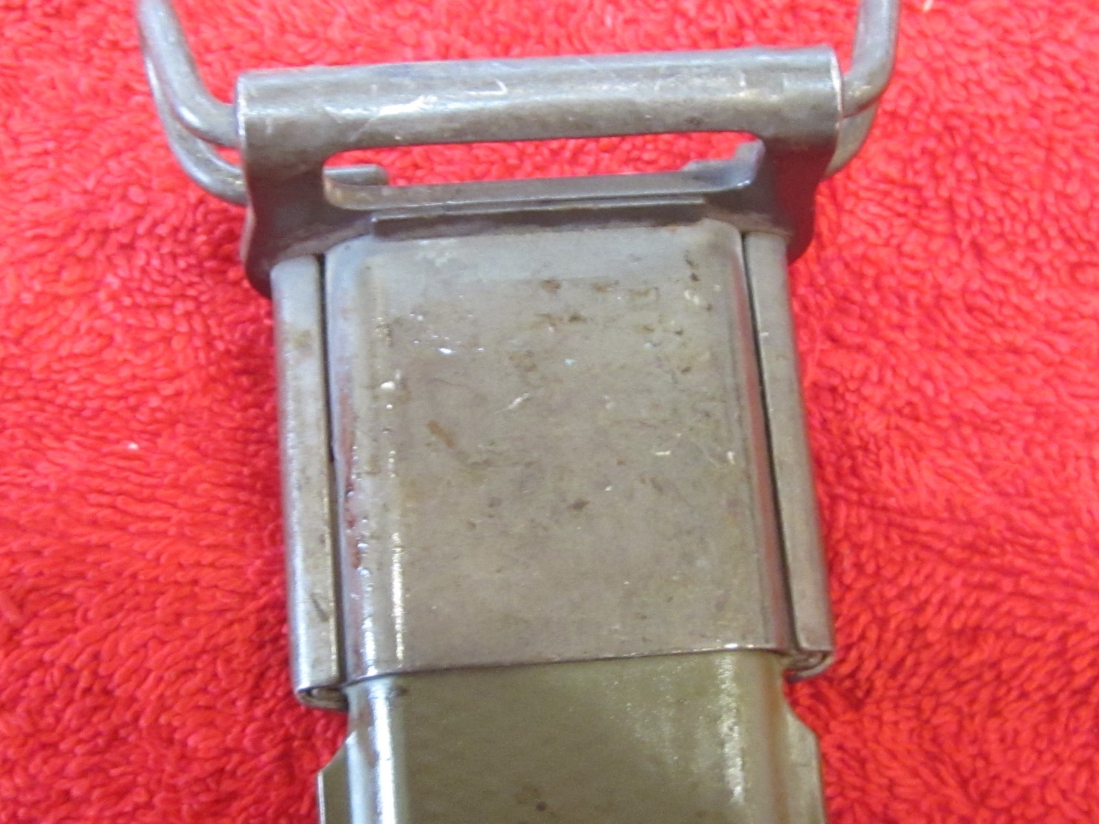 USN Model 1942 MK 1 Plastic Hard Scabbard Used with Free Shipping