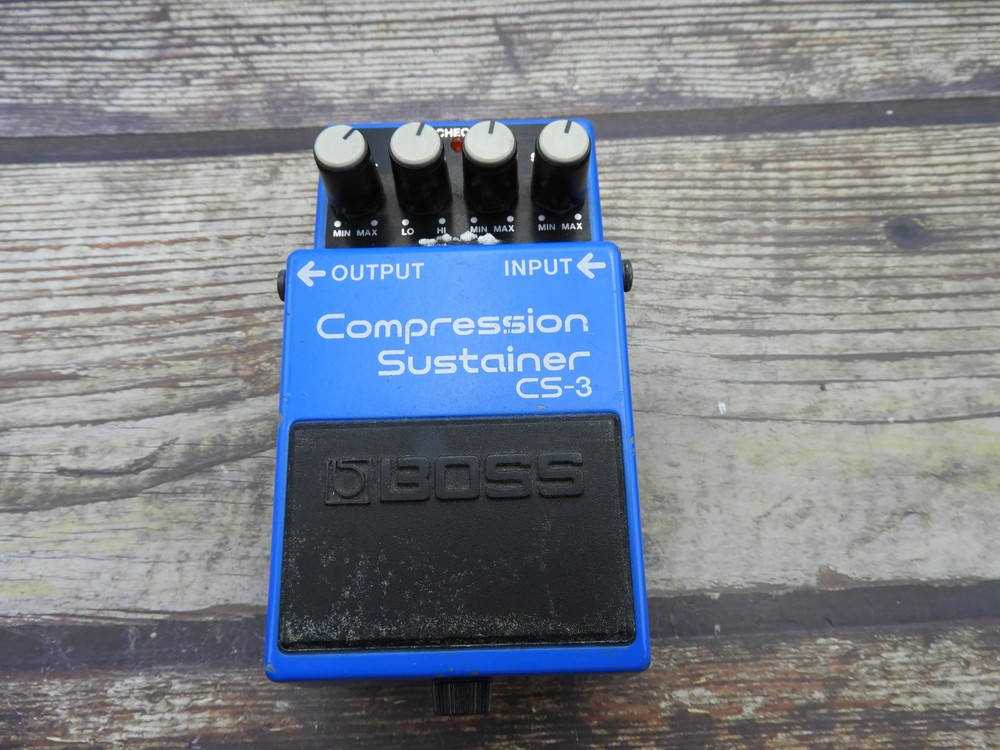 BOSS CS-3 Compression Sustainer Effects Pedal used from japan