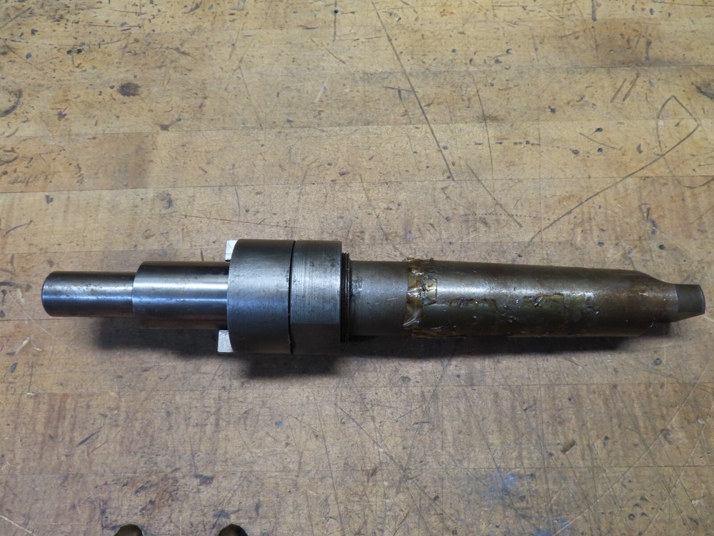 Peerless #10 shell reamer arbor 5mt shank ***MODIFIED DIAMETER ARBOR***