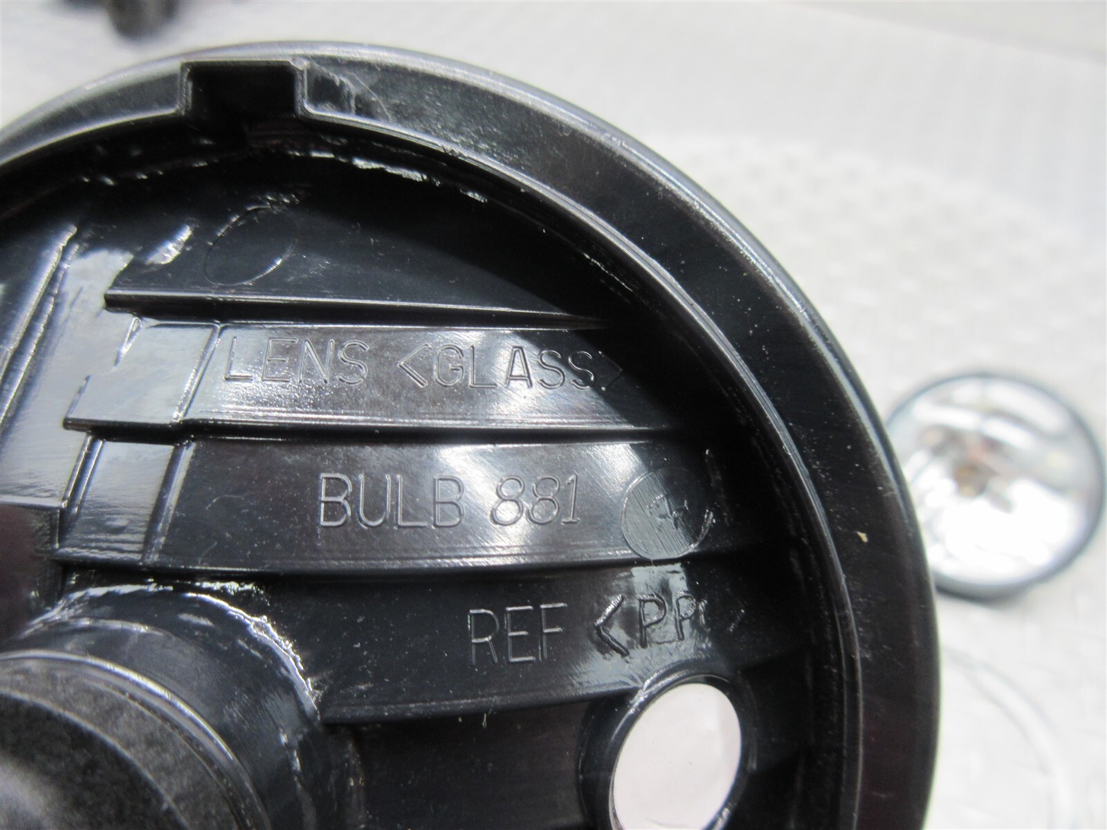 2008 Harley Davidson Road King Classic FLHRC Auxiliary Front Lights Lamps OEM