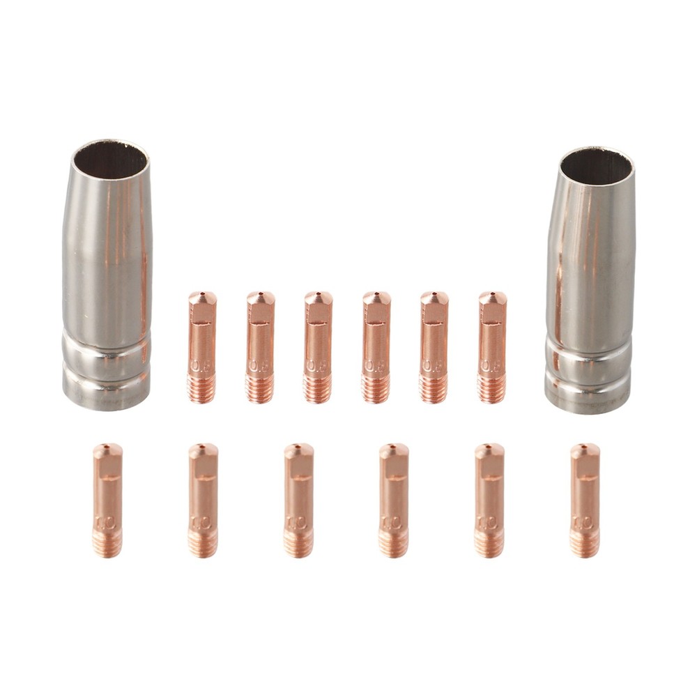 Robust 14 Piece For MIG Welding Accessory Collection Featuring Essential Tools