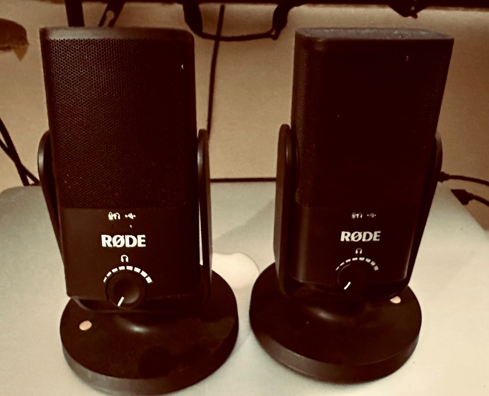 2 Rode NT-USB Microphone - Black (SOLD !!!)