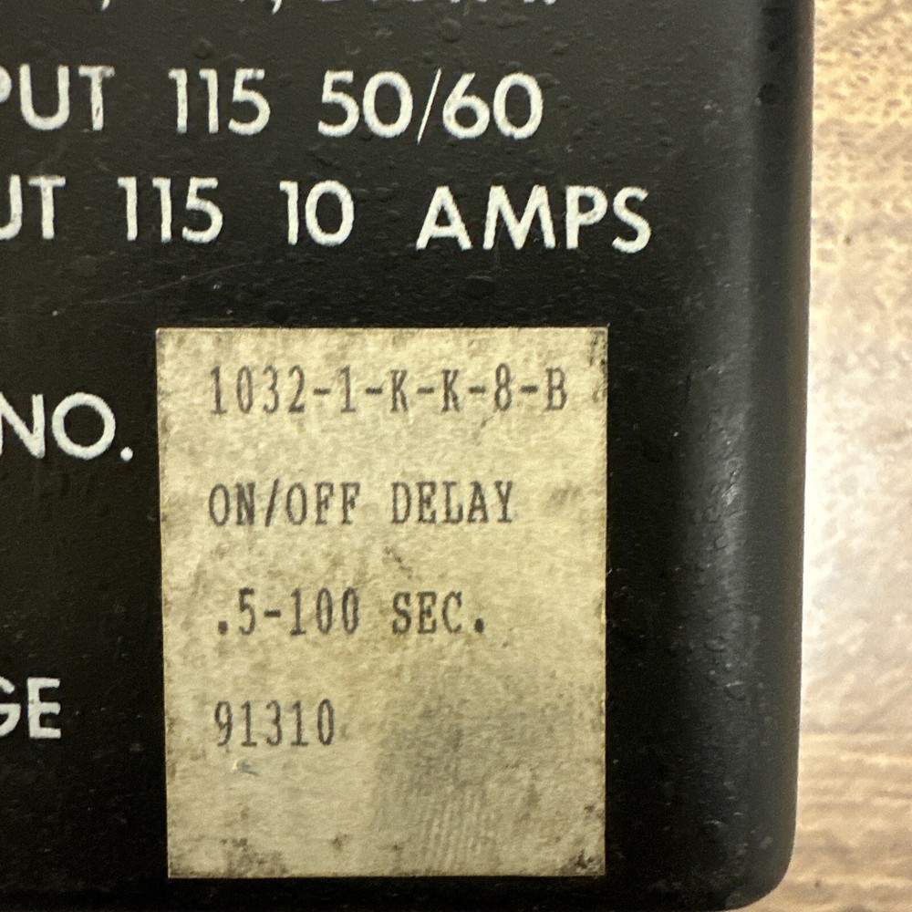 ISSC,1032-1-K-K-8-B,Solid State Timer