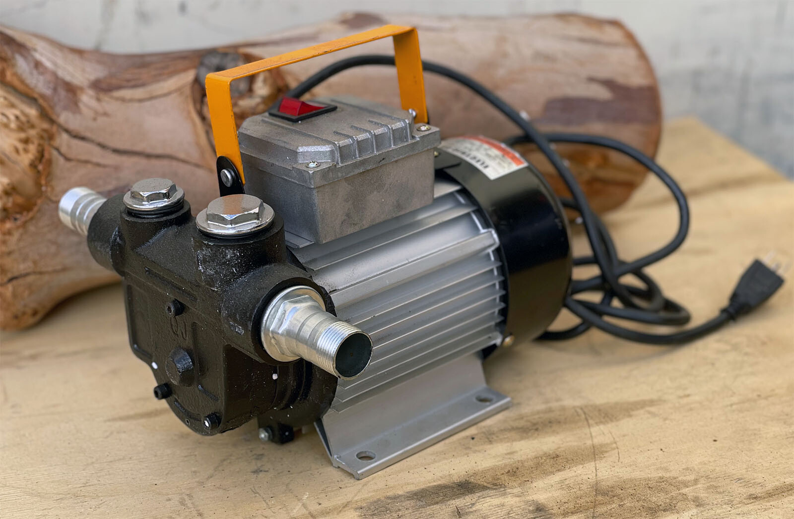 110V AC 16GPM Self Priming Electric Fuel Transfer Pump Oil Fuel Diesel Kerosene