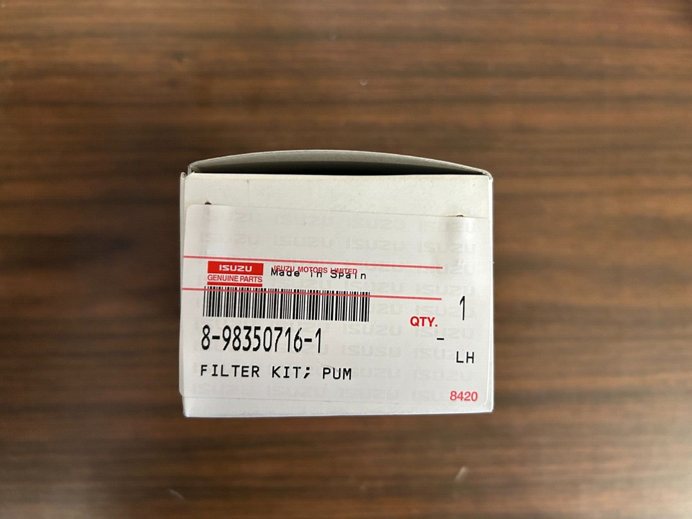 DEF tank pump filter kit 8-98350716-1