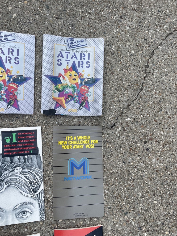 Atari Manual Lot