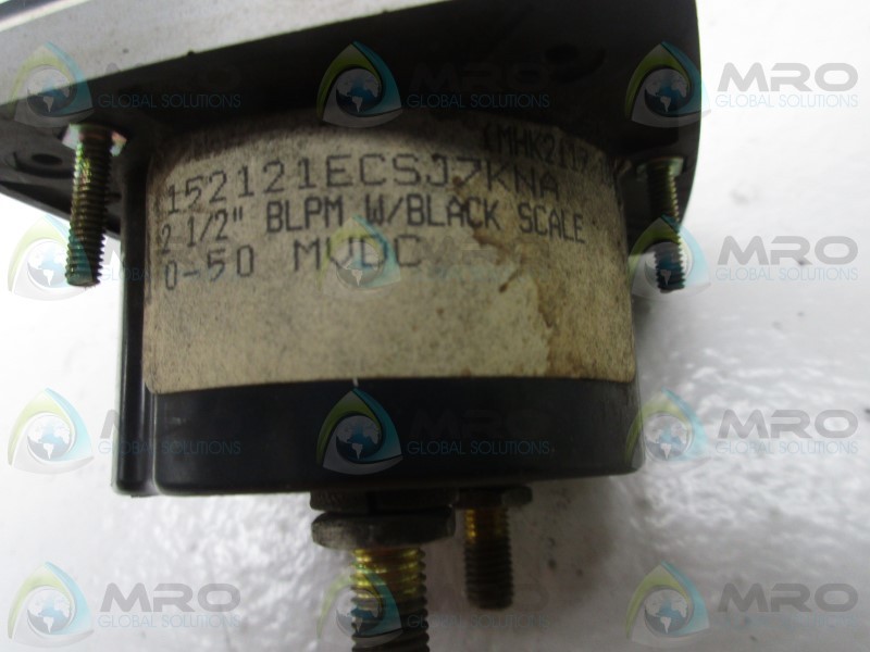 GENERAL ELECTRIC 152121ECSJ7KNA PANEL METER NSNP