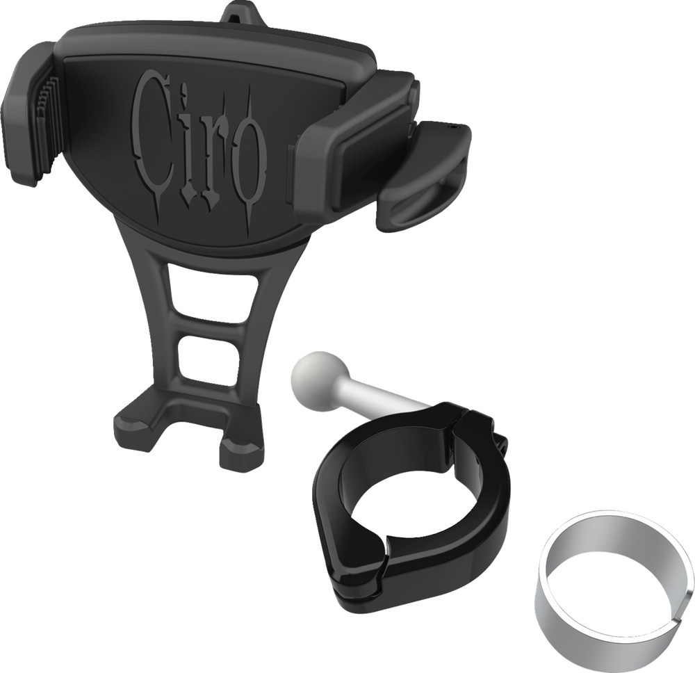 Ciro Constrictor Universal 1-1/8" & 1-1/4" Handlebar Adjustable Phone Mount Kit