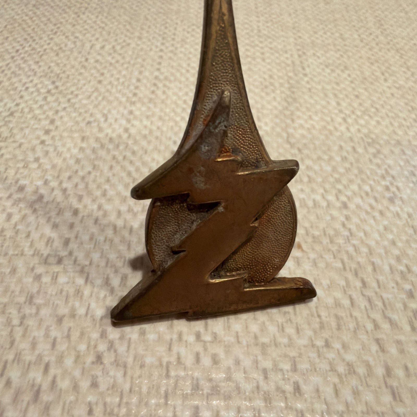 ZENITH 2 & 7/8" HEAVY BRASS DIAL for ZENITH SUPER 7